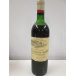 Vintage 1969, Bottle of Chateau Troplong Mondot Saint-Emilion, Grand Cru Classe Red Wine