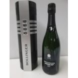 Presentation Cased 007 2002 Bottle of Bollinger's Champagne. James Bond 50th Anniversary Limited