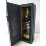 Boxed Bottle of Jonnie Walker Blue Label Blended Scotch Whisky, Bottle No ID1 56700