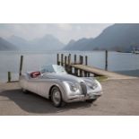 Jaguar XK120 OTS, Jg. 1952Chassis-Nummer: 672759 Motor-Nummer: W5768-8 Registrierung England: DSU872