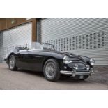 Austin-Healey 3000 MK2 (BJ7), Jg. 1962Chassis-Nummer: H-BJ7-L/19581 Motor-Nummer: 29F-RU-H/375 -