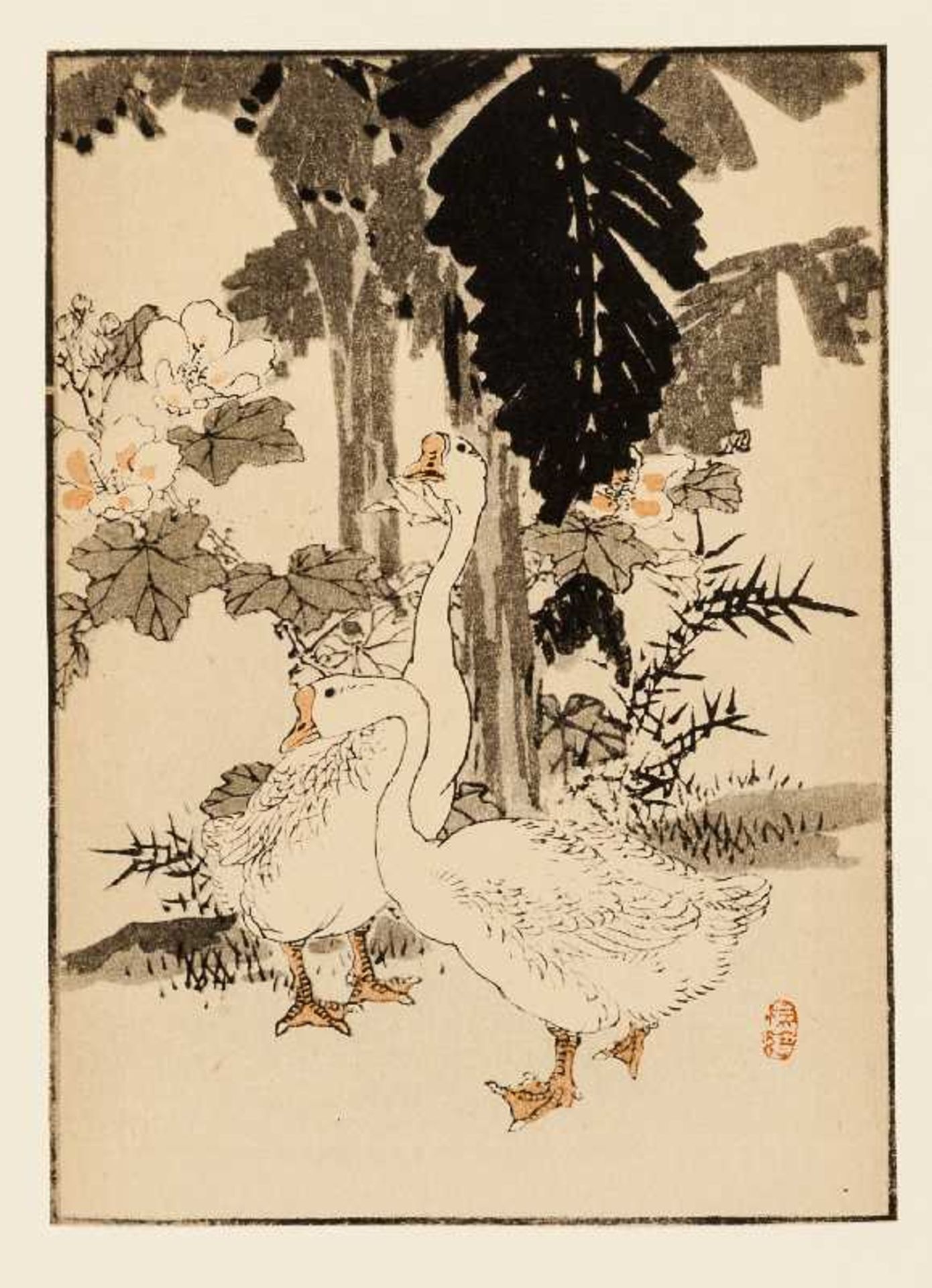 KONVOLUT: SECHS HOLZSCHNITTE VERSCHIEDENER MEISTEROriginal colour woodblock print. Japan, 19. und - Bild 2 aus 7