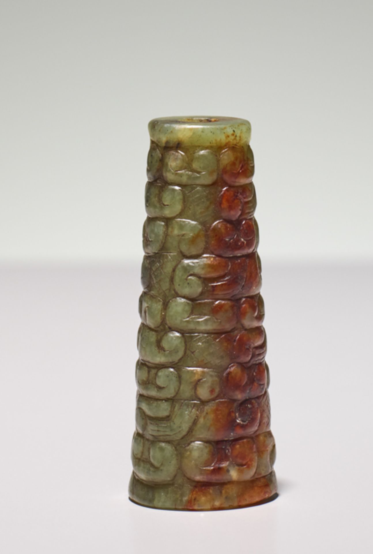 CONICAL BEADJade. China, Eastern Zhou, 5th century BCDuring the Eastern Zhou period, beads like this