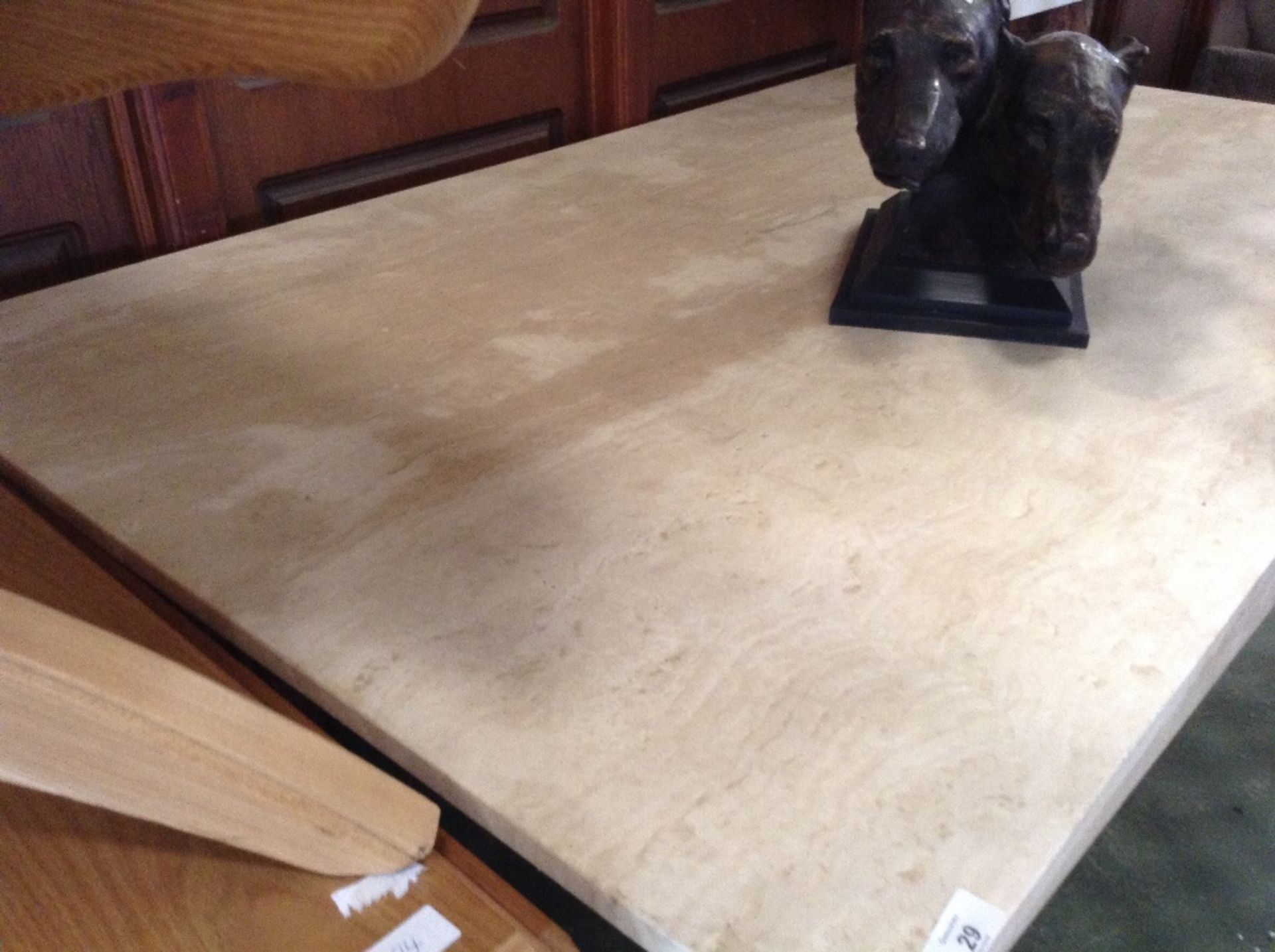 MARBLE TABLE (chipped)