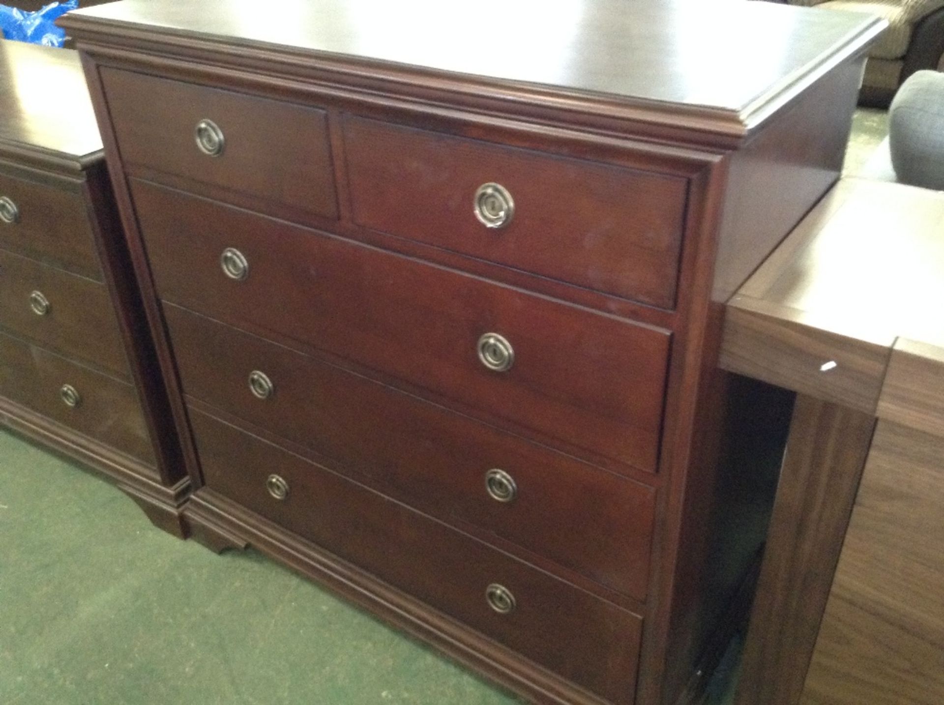 AURELIA TOBACCO 2 OVER 3 CHEST OF DRAWERS