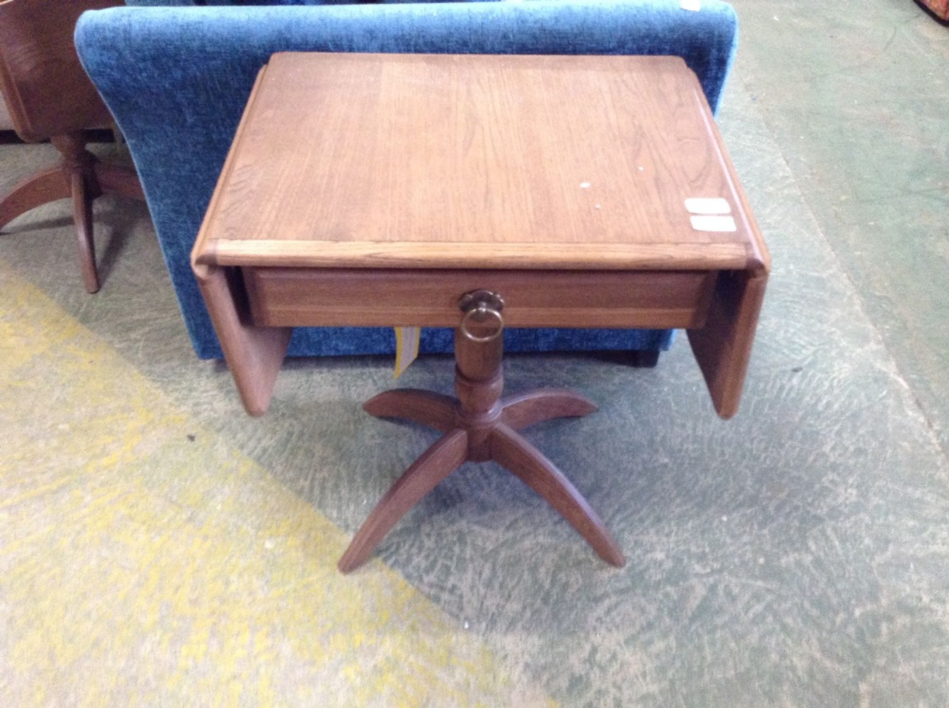 CHETSWORTH, MOCHA COLOURED, ELM, OCCASIONAL TABLE