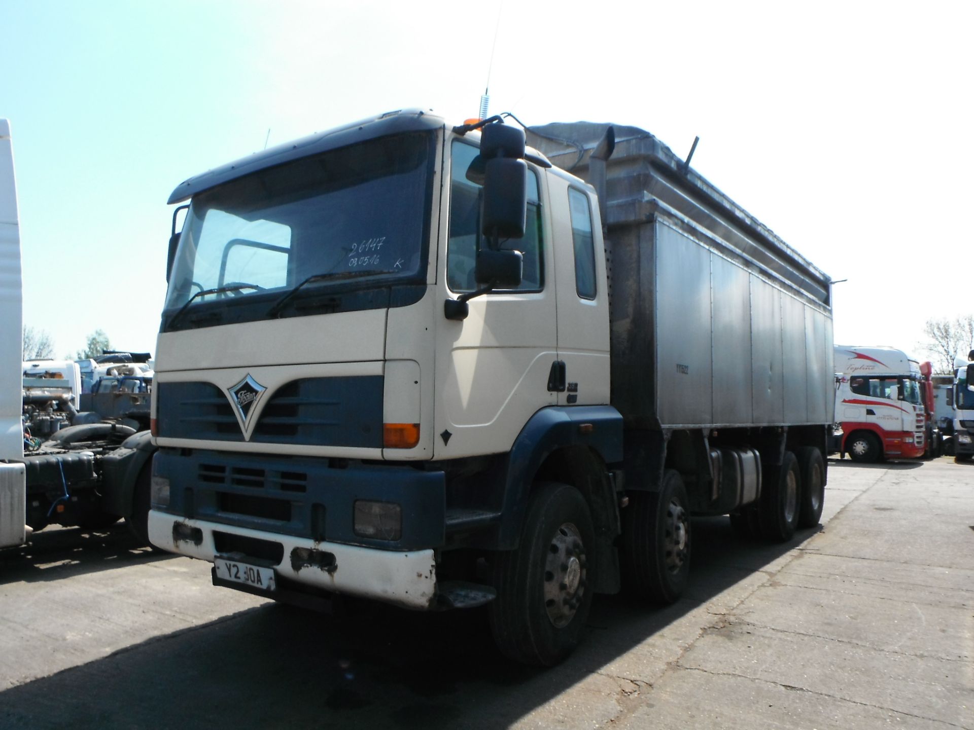 FODEN ALPHA 3000 (CAT C) 380 8X4 TIPPER