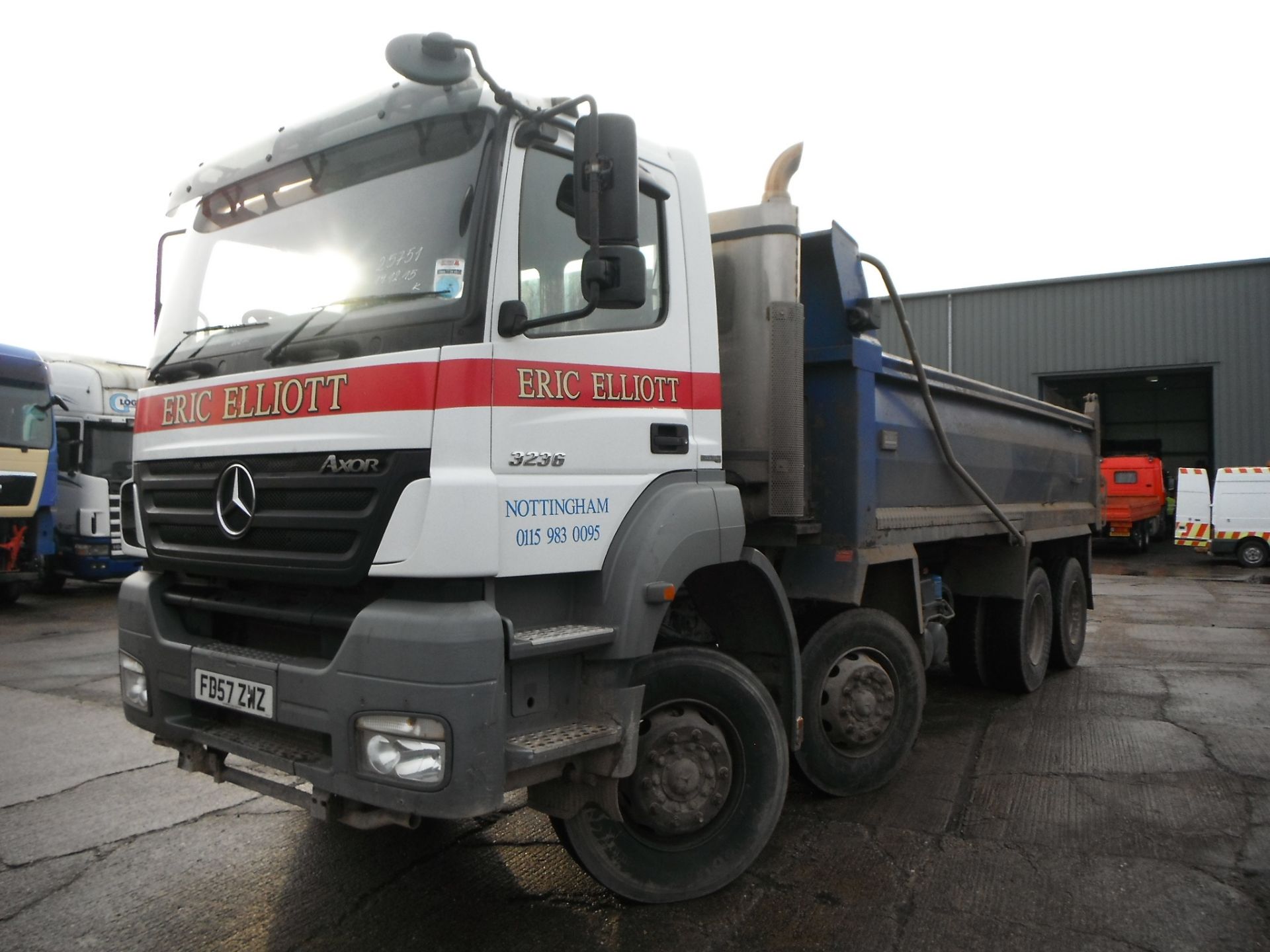 MERCEDES AXOR 3235 OM457.956 8X4 – FD57 ZWZ