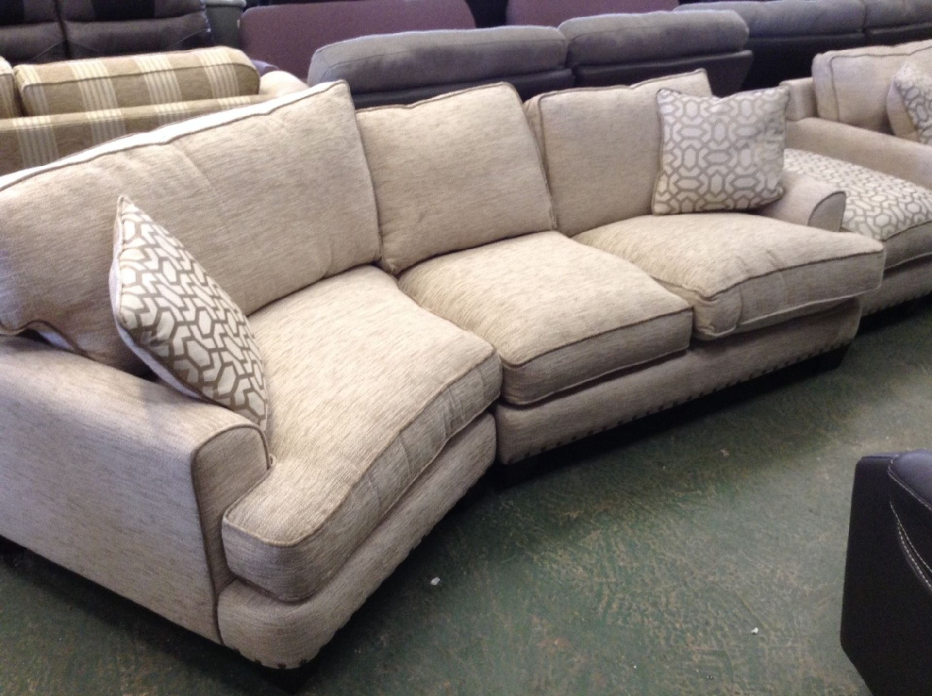 BISCUIT 2 PART CORNER GROUP, 3 SEATER SOFA, SNUG C - Bild 4 aus 4