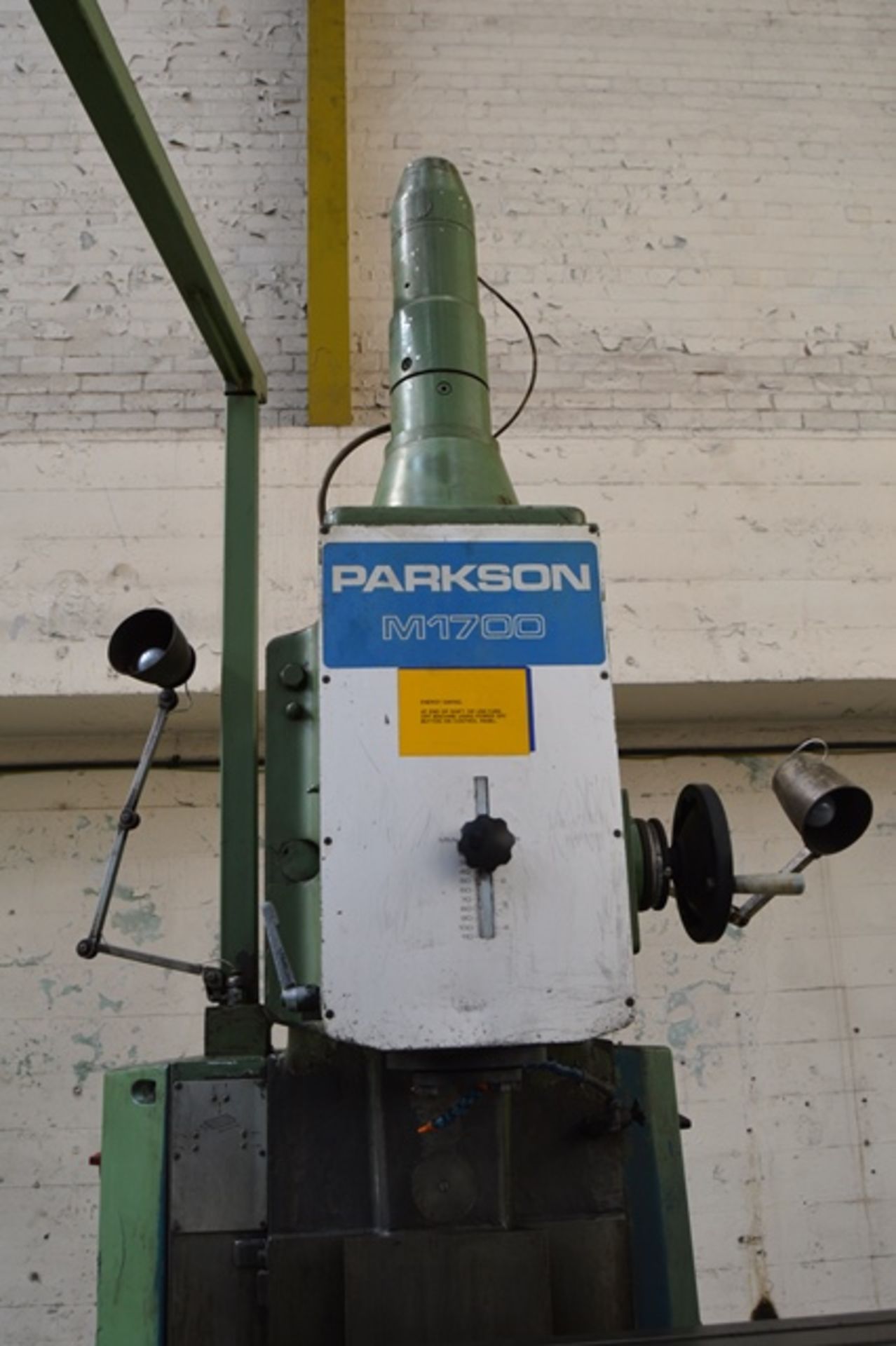 Parkson M1700 Vertical Mill - Image 6 of 11