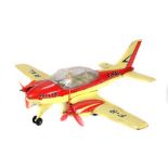 Tin Plate Toy Plane - 'Joustra Fance' - Friction Driven Light Plane - Some wear & damage to