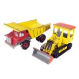 Diecast Toys X 2 - Both 'Dinky UK' - 1 'Aveling-Barford Centaur Dump Truck' L 18cm W 9cm - Other