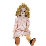 Antique China Head Doll - 'Simon and Halbig Germany' - Circa. 1910 - Bisque head with a