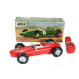 Plastic Remote Control Car - 'Lincoln Hong Kong' - 'Lotus Indy Car' - Circa. 1960s - Battery