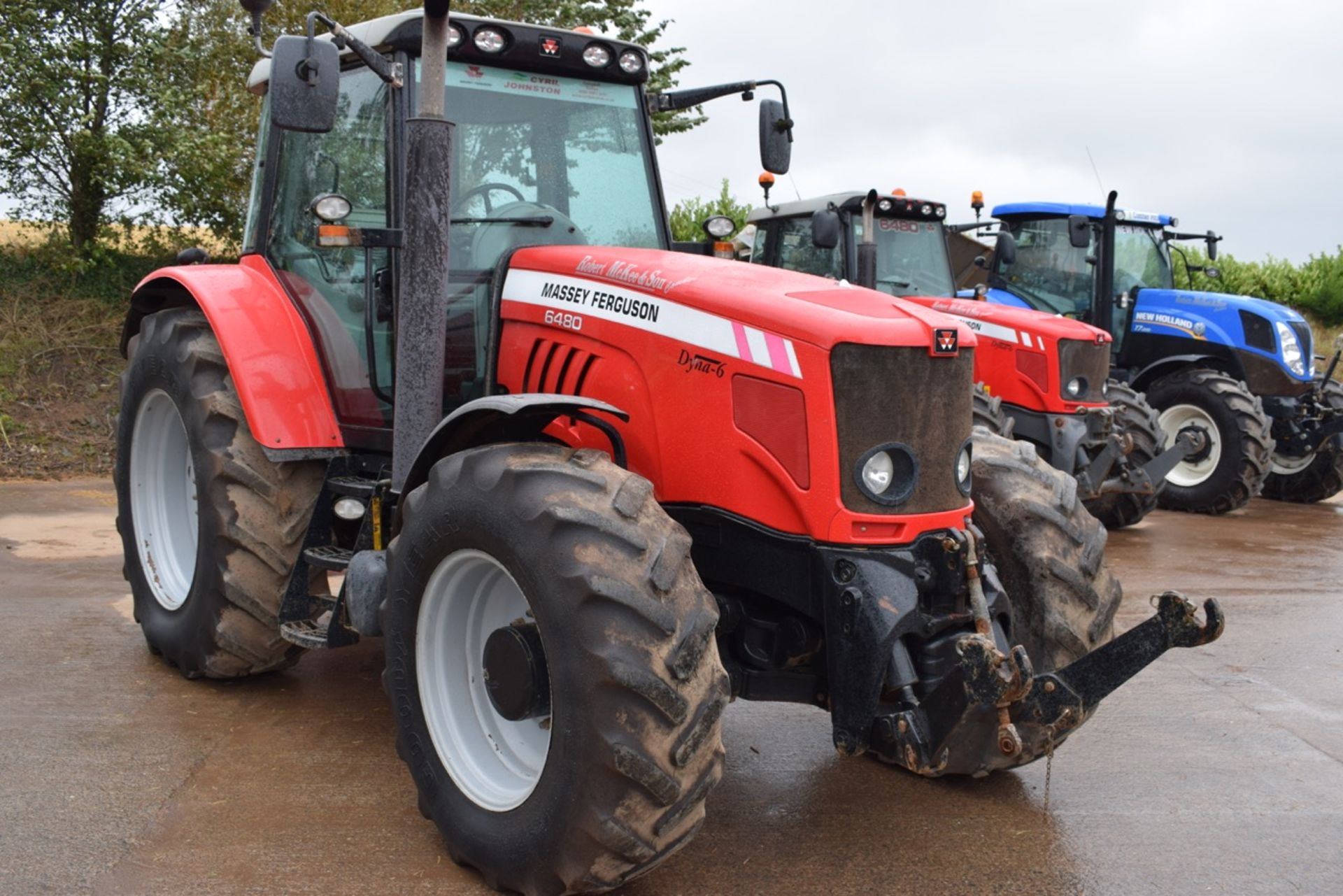 2008 Massey Ferguson 6480 Dyna 6 Tractor - Image 2 of 13