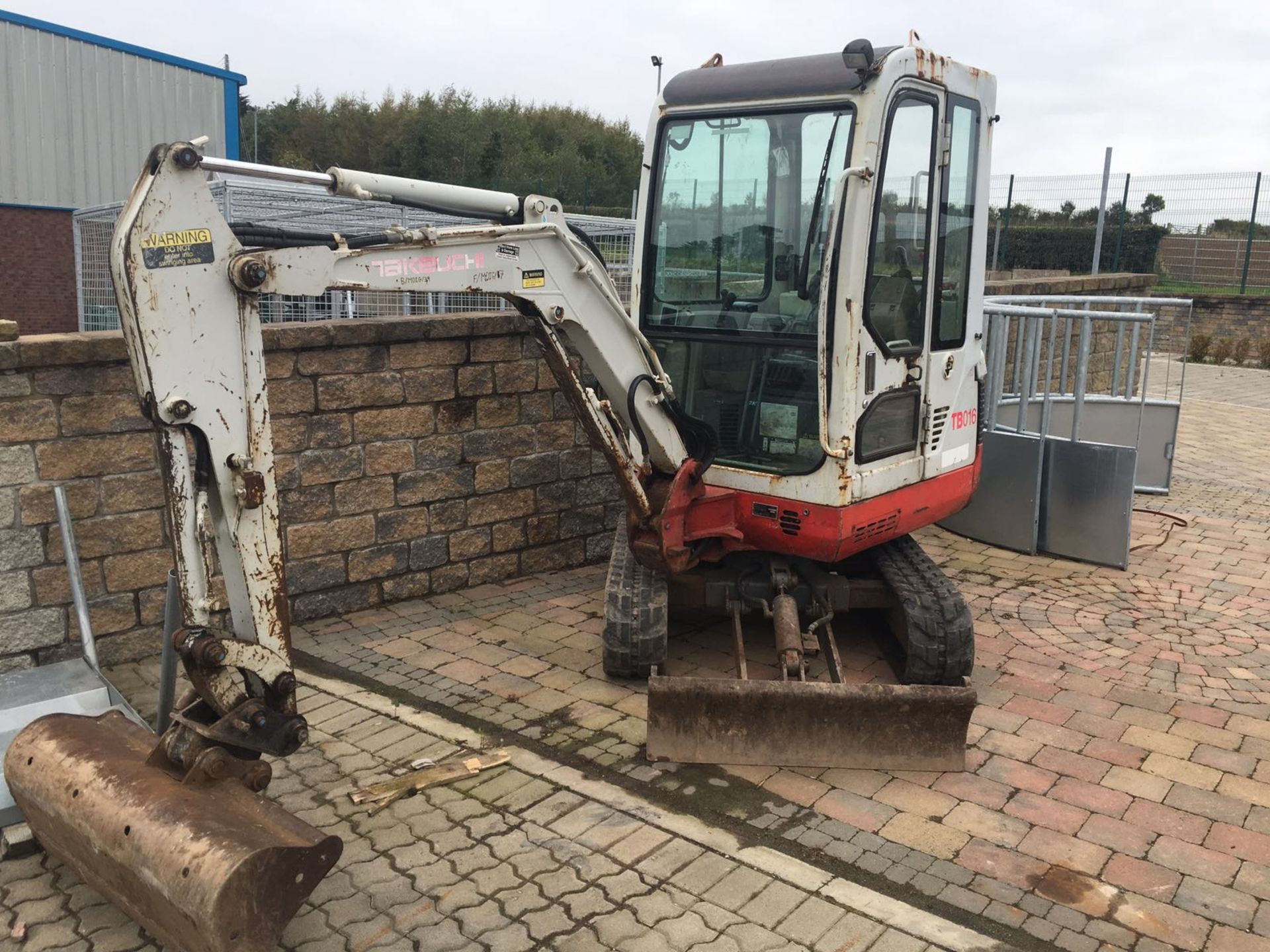 Takeuchi TB016 Mini Digger