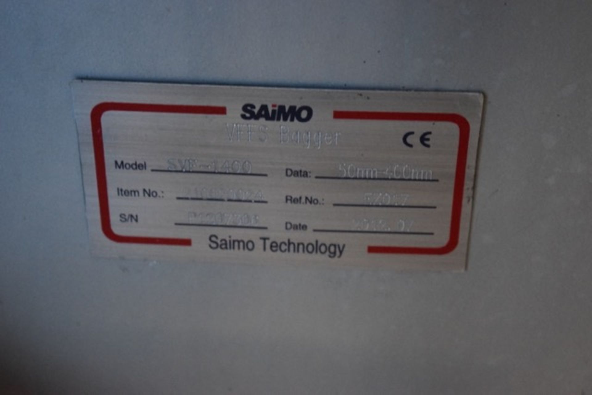 Saimo Multihead Weigher with VFFS Bagger - Image 8 of 9