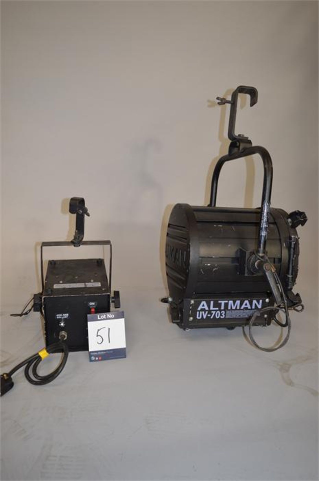 Altman, UV703, 400W Blacklight with 400-MB Ballast - Image 2 of 4