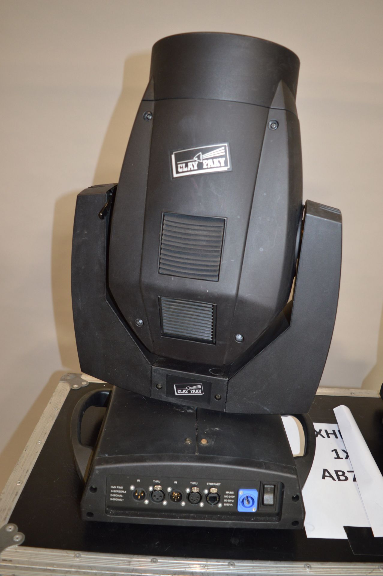 Two Clay Paky, Alpha Beam 700, Moving Head Lights with Flightcase, Detachable Power Lead, - Image 6 of 6