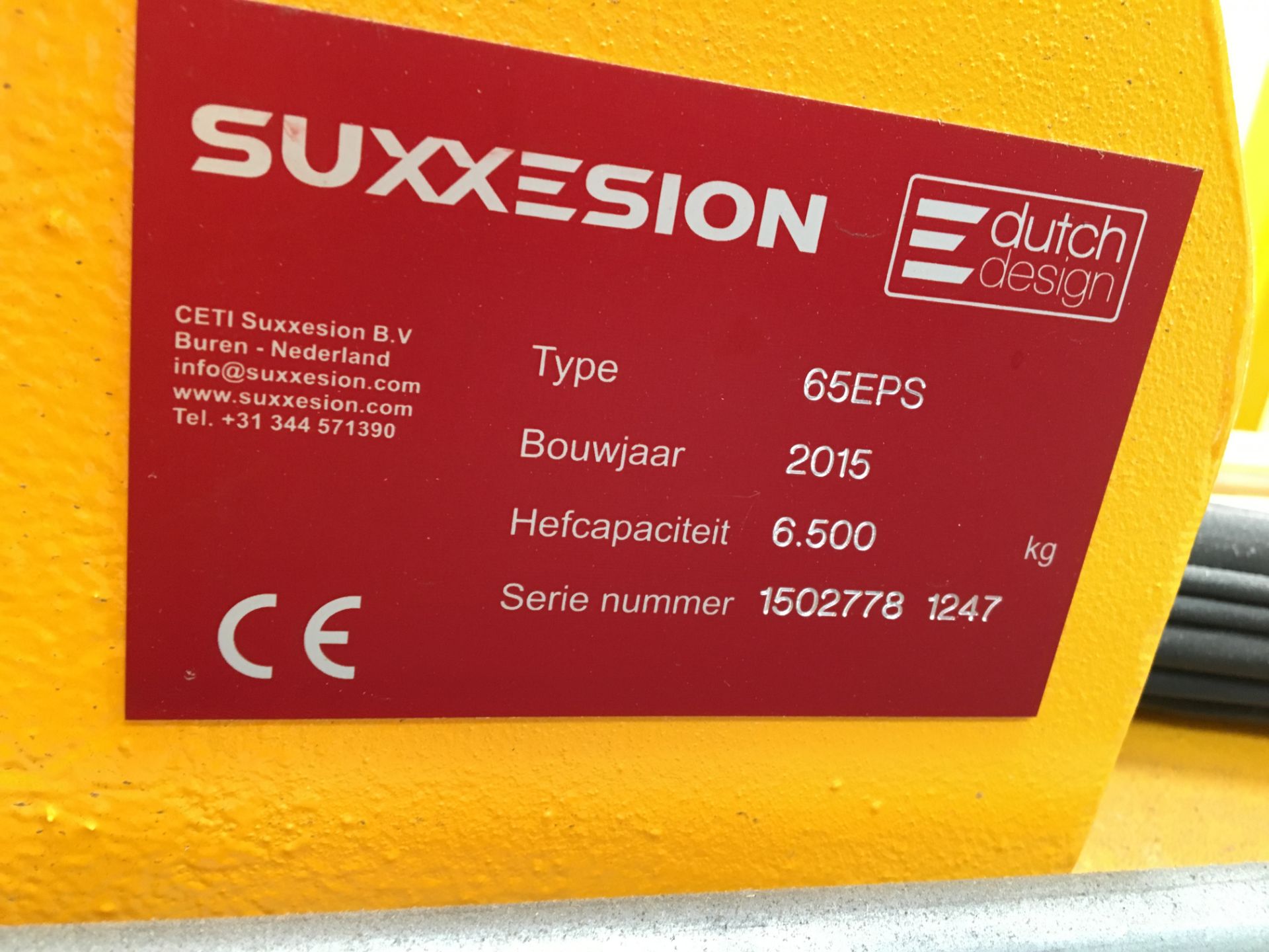 CETI Suxxesion B.V pipe vacuum lifting system (Year 2015) - Bild 2 aus 21