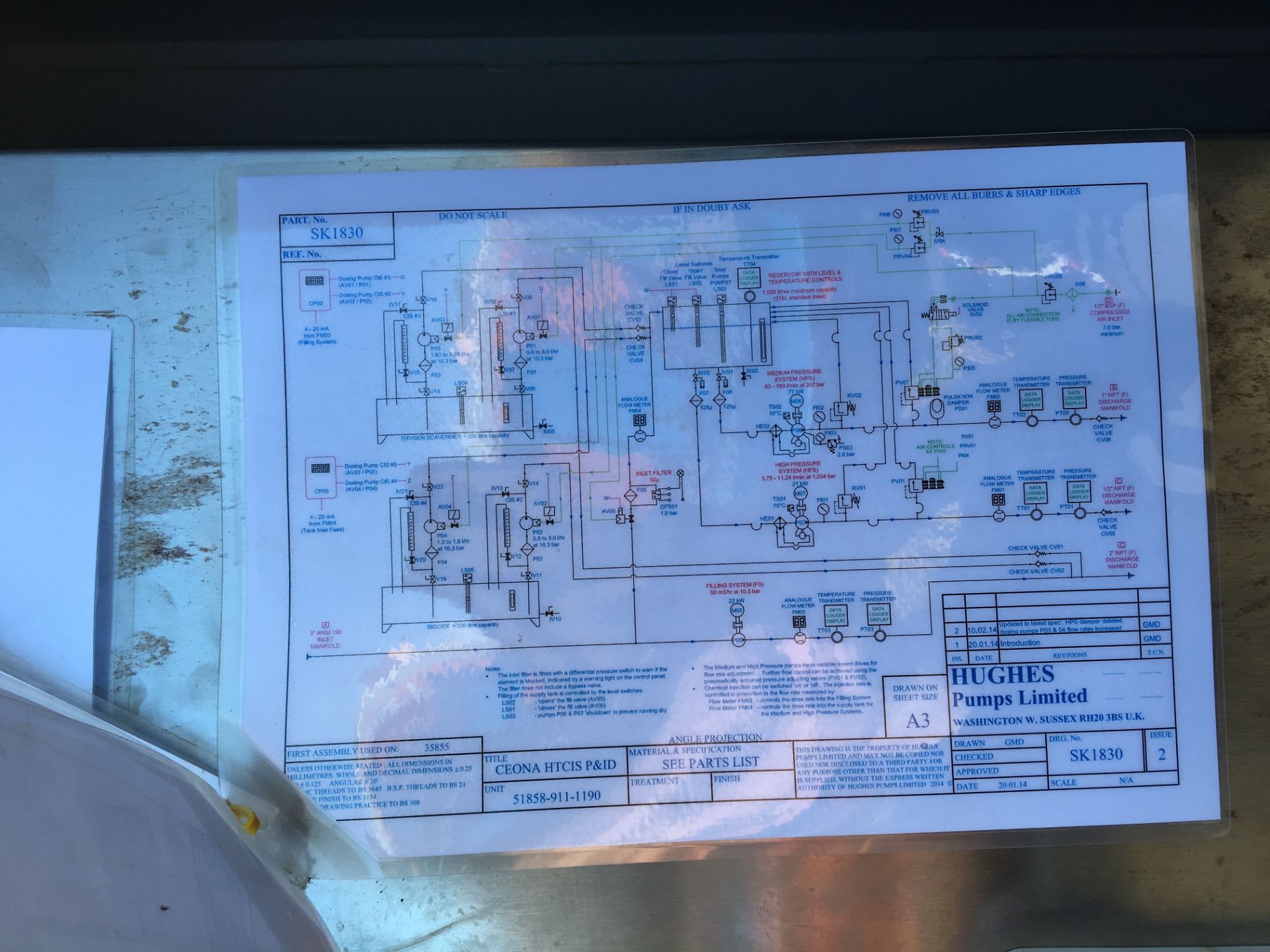 Hughes Pumps Limited pre-commissioning spread. Units nos 51858-911-1191, 51858-912-1191 (2014) - Bild 40 aus 104