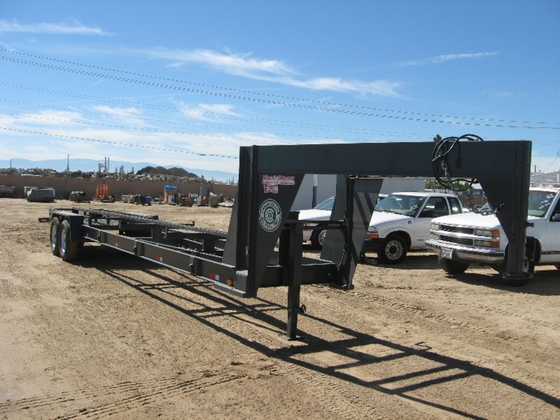 2007 Brock Tubular Trailer - Image 3 of 3