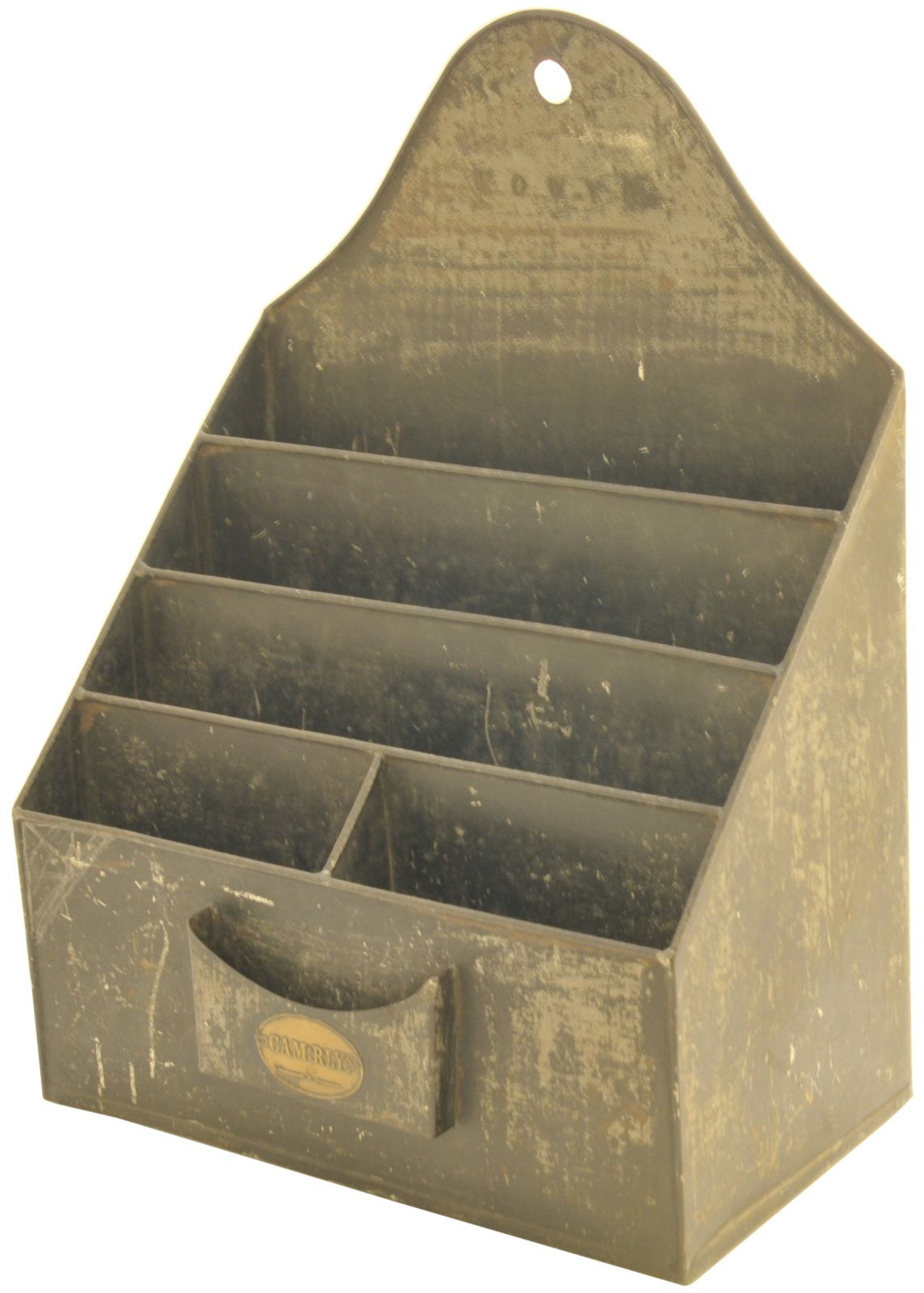 Railway Office and General Equipment, Cambrian Railways Letter Rack: A Cambrian Railways letter