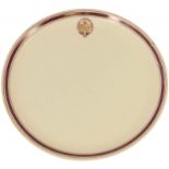 China, L&YR Dinner Plate: A Lancashire and Yorkshire Railway dinner plate, by H.G.Stephenson of