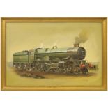 Railway Paintings, King George V, Jefferies: An original painting, KING GEORGE V, by Michael