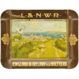 Railway Office and General Equipment, LNWR Pictorial Ashtray: A London and North Western Railway