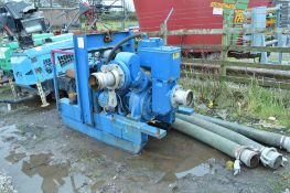 Diesel driven water pump
c/w suction hose & lay flat delivery hose
** Engine blown **