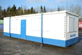 32 ft x 10 ft steel anti vandal jack leg office unit
c/w keys
NH80000889