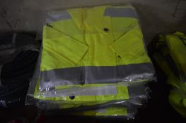 7 - Hi-Viz yellow jackets size M New & unused