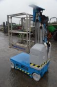 Genie Runabout GR15 battery electric access platform 
Year: 2002 
S/N: GR012-1718 
**Sold as a