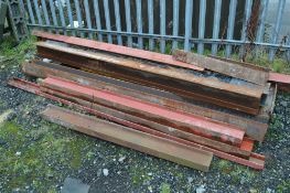 Quantity of steel girders & beams as lotted
**No VAT on hammer price but VAT will be charged on the