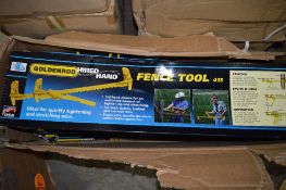 Goldenrod wire stretching fence tool New & unused