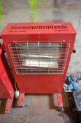 110v infra red heater ** Tubes missing **