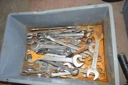 Box of various spanners