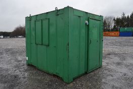 10 ft x 8 ft Steel Anti Vandal Office Unit
C/w keys
A343528