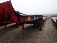 Andover SFCL40 Step Frame Low Loader
 
Year: 2007
 
Test: August 2016
 
c/w Cheese Wedge Ramps