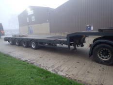 Broshuis 4AOU- 16-40 4 axle Low Loader trailer
 
Year: 2007
 
Test: August 2016
 
c/w