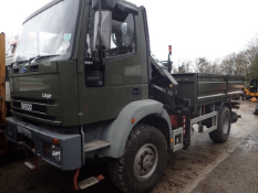 Iveco 95E210 4x4 c/w Atlas 65.2 crane (Ex MOD)
 
VIN: 2311891
 
Date into service: 2001
 
c/