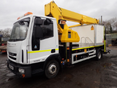 2010 Iveco 100E18 4x2 10 ton chassis MEWP
 
Registration Number: WX10 HVM
 
Date of