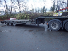 KING GTS 44 3 axle step frame low loader (Ex MOD)
 
Year: 2010
 
Test Expires: August 2016