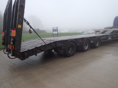 KING GTS44 Step Frame Low Loader
 
Year: 2007
 
Test: November 2016
 
c/w Hydraulic Ramps, Hop