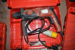 Hilti TE2M 110v hammer drill c/w carry case TE0049H