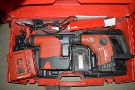 Hilti TE7-A cordless hammer drill c/w charger, battery & carry case TE7009H