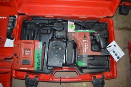 Hilti TE6-A cordless hammer drill c/w charger, battery & carry case 0186H
