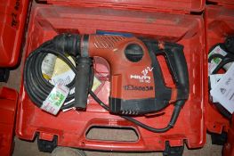 Hilti TE30 110v hammer drill c/w carry case TE30003H