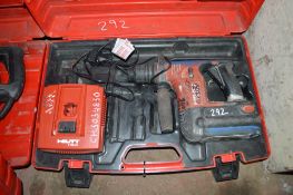 Hilti TE6-A cordless hammer drill c/w charger, battery & carry case TE60116H